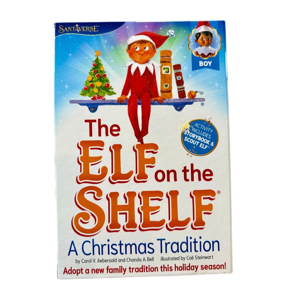 The Elf On The Shelf, Boy, Brown Eyes, New In Box